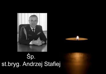 Zmarł st.bryg. Andrzej Stafiej